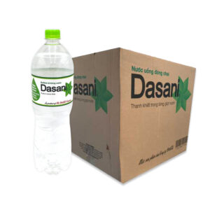 Thùng nước Dasani chai nhỏ 1.5L (12 chai)