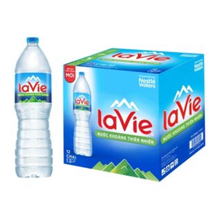 Thùng nước khoáng LaVie 1.5L ( 12 chai)